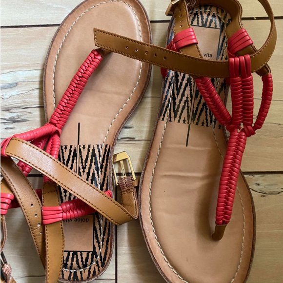 Pink Gladiator Sandals - Picture 4 of 4